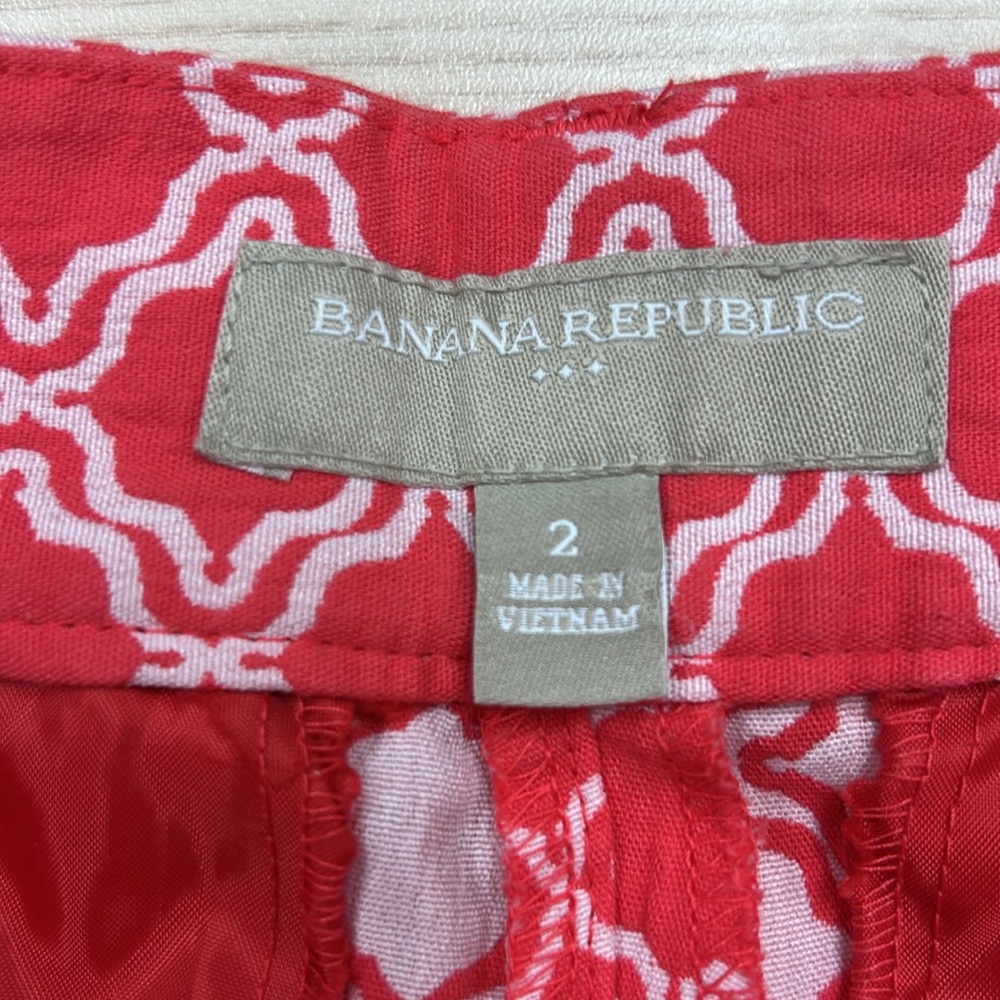 Banana Republic Jacquard Shorts Sz 2 Gorgeous!! - Picture 4 of 8